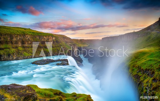 Picture of Gulfoss Falls Iceland
